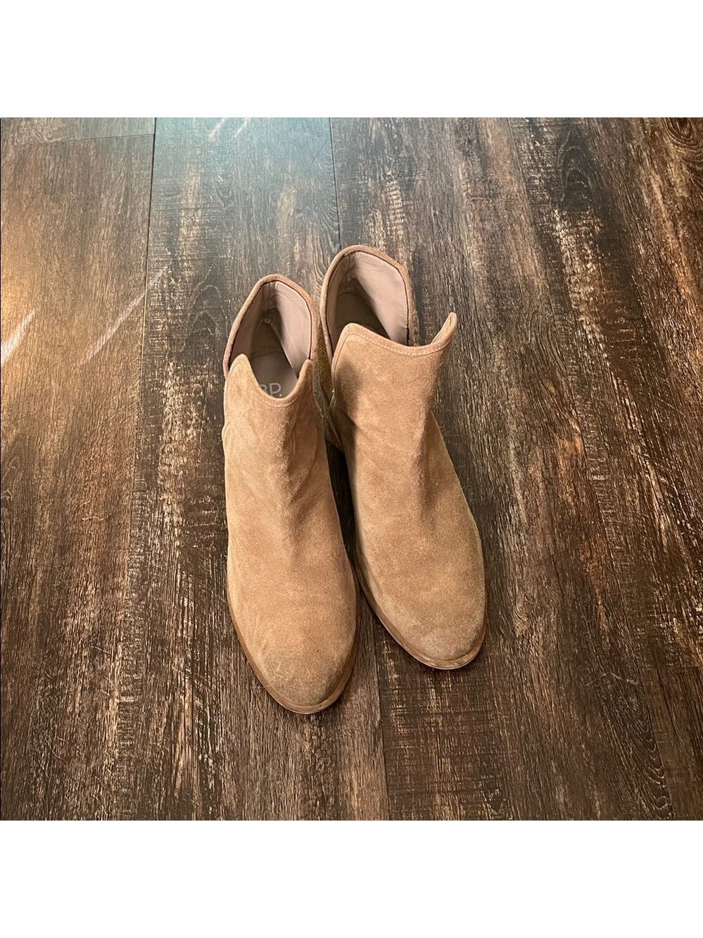 BP Tan Ankle Boots - Picture 2 of 5